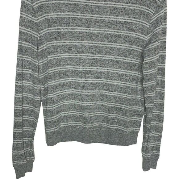 Spiritual Gangster Gold Logo Collegiate Stripe Long Sleeve Lounge Pullover Small - Picture 9 of 9